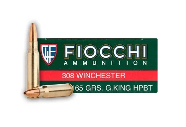 Патрон .308 Win Fiocchi HPBT Sierra MK 12г (185gr)