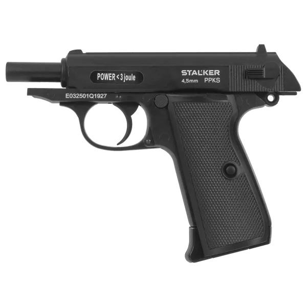 Пневматический пистолет Stalker PPKS (Walther PPK/S) к.4,5мм